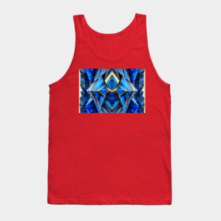 Geometric abstract marble design Tank Top